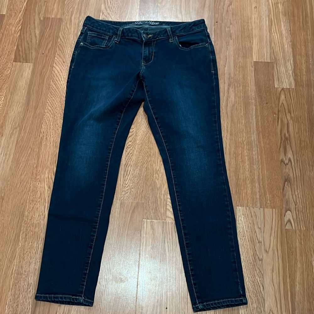 Old Navy The Rockstar Jeans Sz 14 Regular - Picture 1 of 8